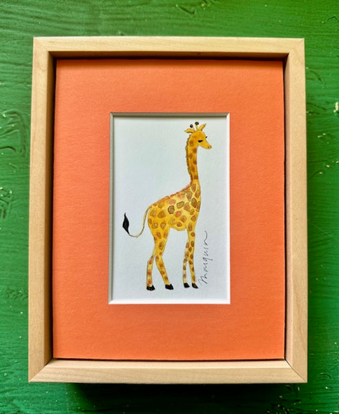Framed Giraffe